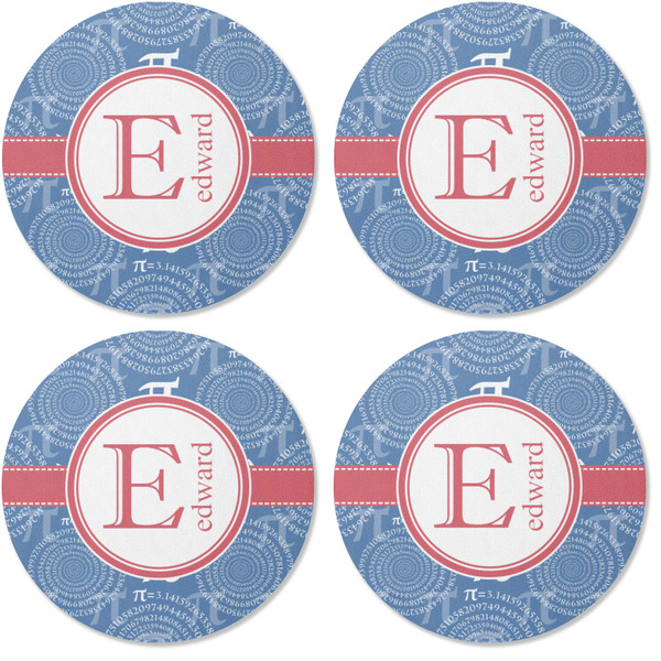 PI Coaster Round Rubber Back - Apvl