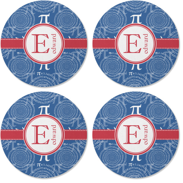 PI Coaster Round Rubber Back - Apvl