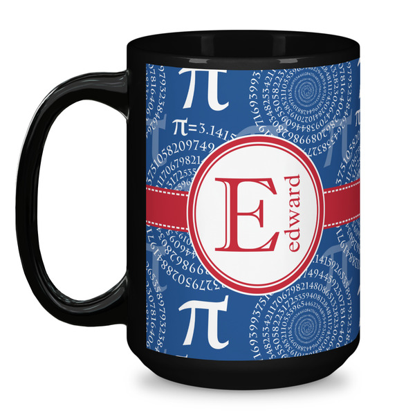 PI Coffee Mug - 15 oz - Black