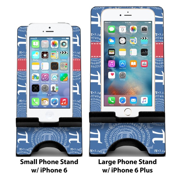 PI Compare Phone Stand Sizes - with iPhones