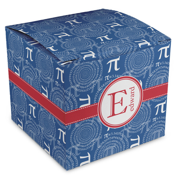 Custom PI Cube Favor Gift Boxes (Personalized)