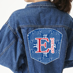 PI Twill Iron On Patch - Custom Shape - 3XL (Personalized)