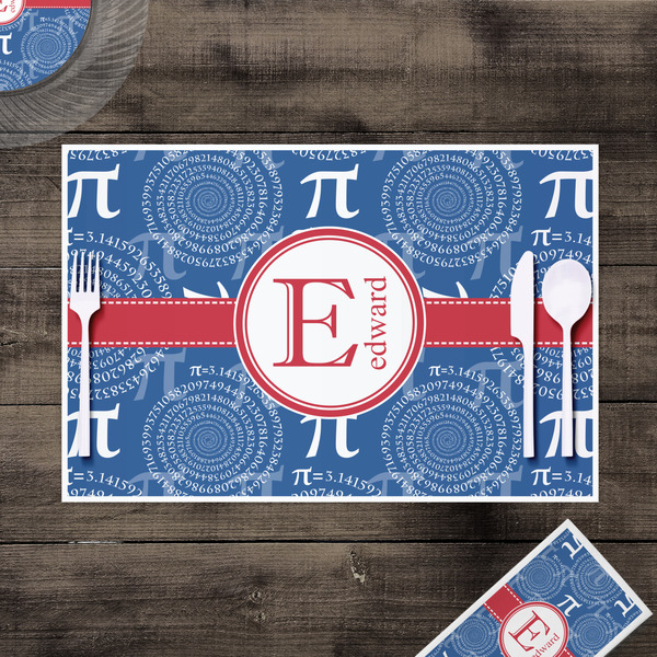 PI Disposable Paper Placemat - In Context