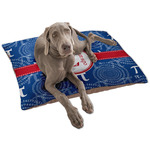 PI Dog Bed - Large w/ Name and Initial