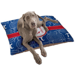 PI Dog Bed - Large w/ Name and Initial