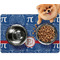 PI Dog Food Mat - Small LIFESTYLE