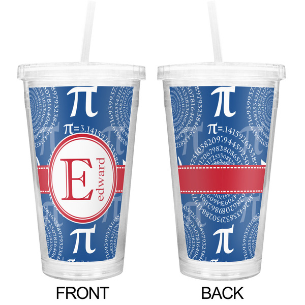 PI Double Wall Tumbler with Straw - Approval