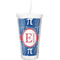 PI Double Wall Tumbler with Straw (Personalized)