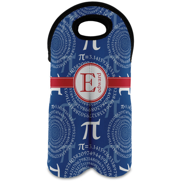 Custom PI Wine Tote Bag (2 Bottles) (Personalized)
