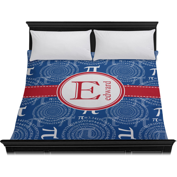 PI Duvet Cover - King - On Bed - No Prop
