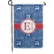 PI Small Garden Flag - Double Sided w/ Name and Initial