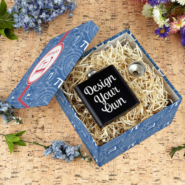 PI Gift Boxes with Lid - Canvas Wrapped - Large - In Context