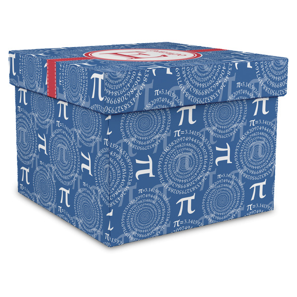 Custom PI Gift Box with Lid - Canvas Wrapped - X-Large (Personalized)