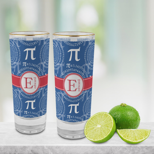 PI Glass Shot Glass - 2 oz - LIFESTYLE