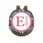 PI Golf Ball Marker - Hat Clip - Gold