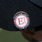 PI Golf Ball Marker Hat Clip - Gold - On Hat