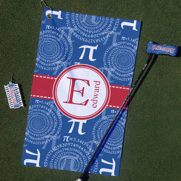 Custom PI Golf Towel Gift Set (Personalized)
