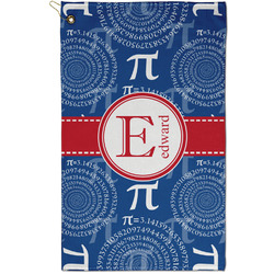 PI Golf Towel - Poly-Cotton Blend - Small w/ Name and Initial