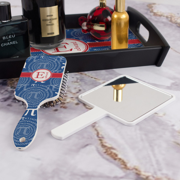 PI Hair Brush - With Hand Mirror