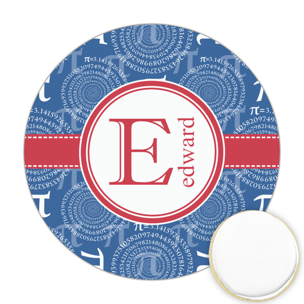 Custom PI Printed Cookie Topper - Round (Personalized)