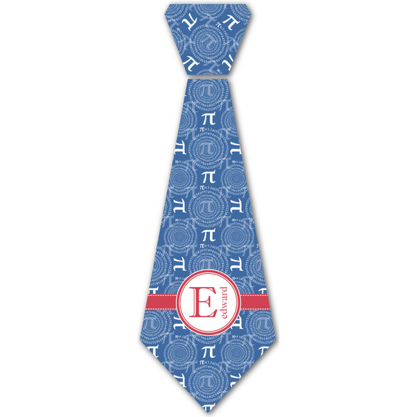 Custom PI Iron On Tie - 4 Sizes w/ Name and Initial