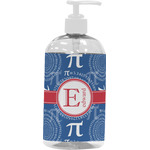 PI Plastic Soap / Lotion Dispenser (16 oz - Large - White) (Personalized)