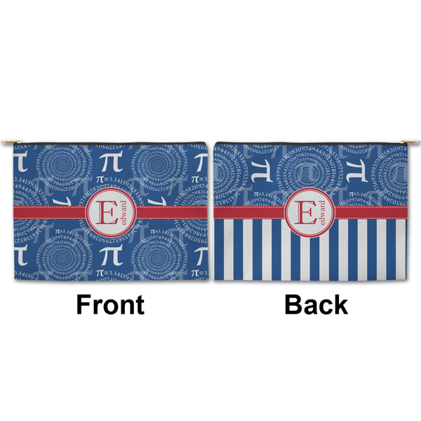 PI Large Zipper Pouch Approval (Front and Back)
