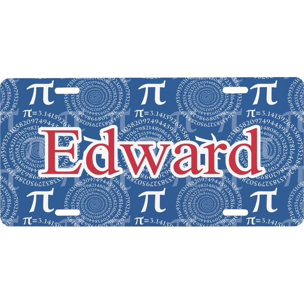 Custom PI Front License Plate (Personalized)