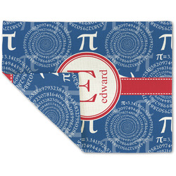 PI Double-Sided Linen Placemat - Single w/ Name and Initial