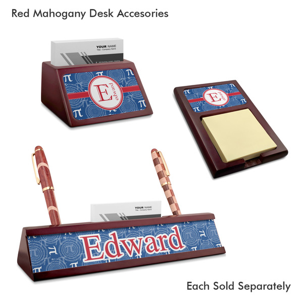 PI Mahogany Desk Accessories