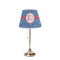 PI Poly Film Empire Lampshade - On Stand