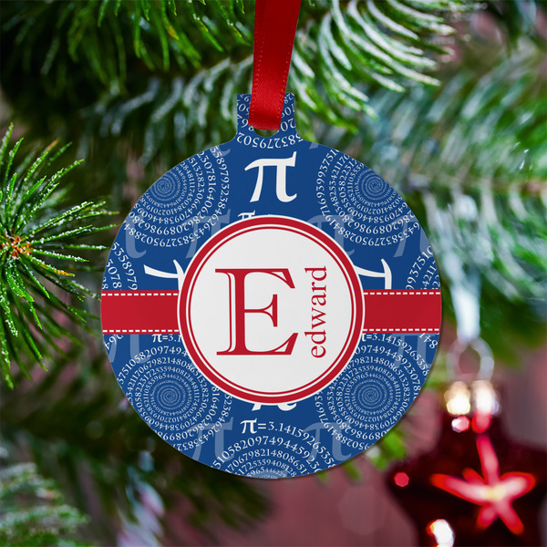 PI Metal Ball Ornament - Lifestyle