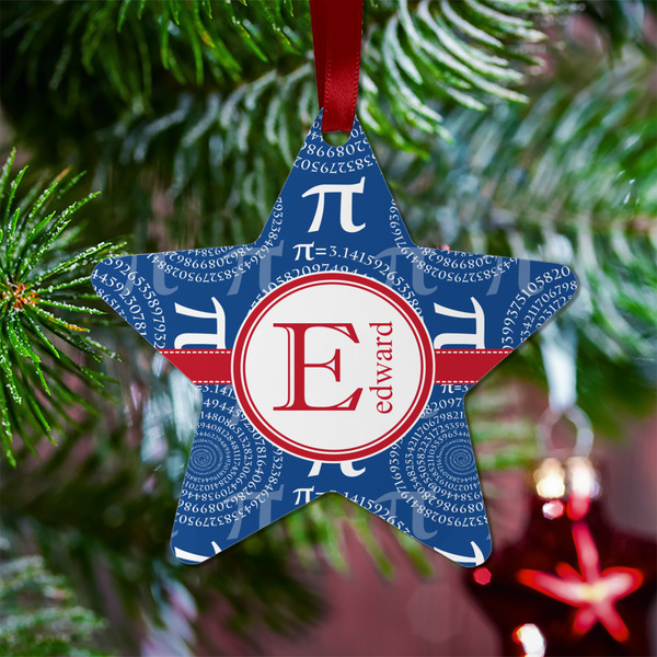 PI Metal Star Ornament - Lifestyle