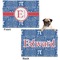 PI Microfleece Dog Blanket - Regular - Front & Back