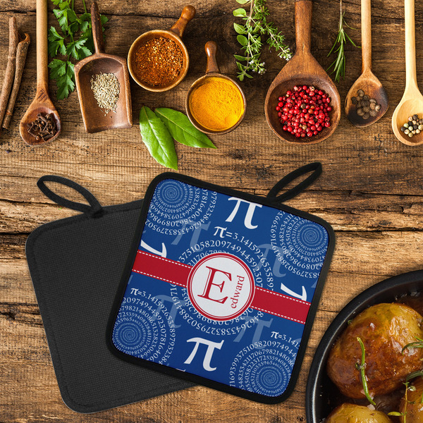 PI Neoprene Pot Holder - Set of 2  LIFESTYLE (Flatlay)