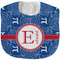 PI Velour Baby Bib w/ Name and Initial