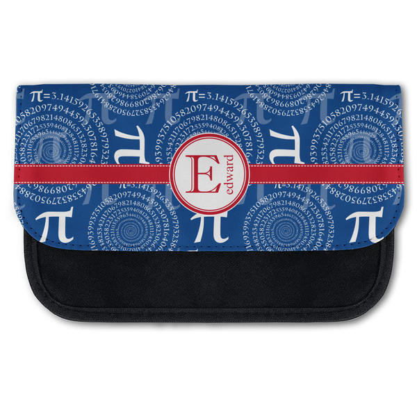 Custom PI Canvas Pencil Case w/ Name and Initial
