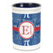PI Ceramic Pencil Holders - Blue