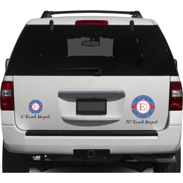 PI Personalized Car Magnets on Ford Explorer