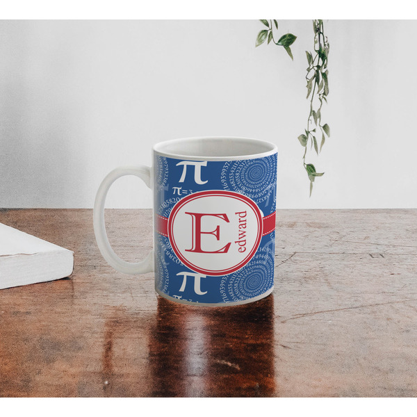 PI Personalized Coffee Mug - Lifestyle