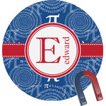 PI Round Fridge Magnet (Personalized)