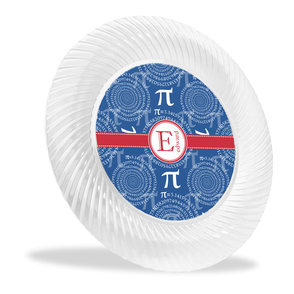 Custom PI Plastic Party Dinner Plates - 10" (Personalized)