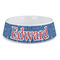 PI Plastic Dog Bowl - Large (Personalized)