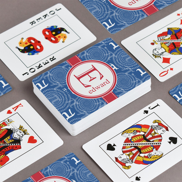PI Playing Cards - Front & Back View
