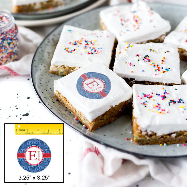 PI Printed Icing Circle - Large - In Context