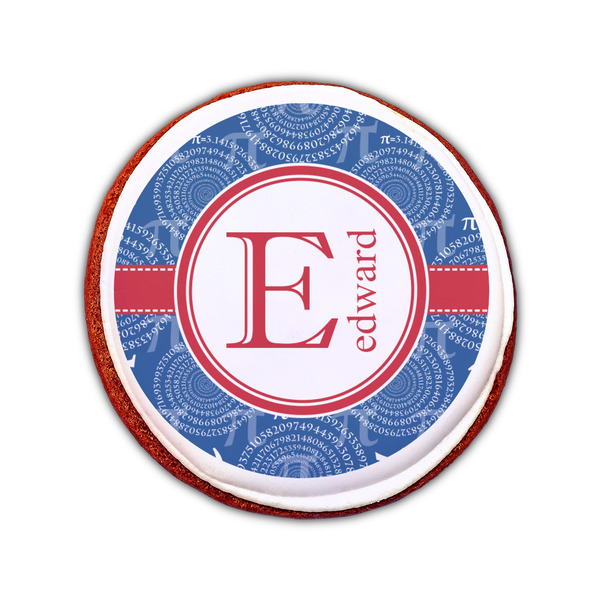 PI Printed Icing Circle - Small - On Cookie