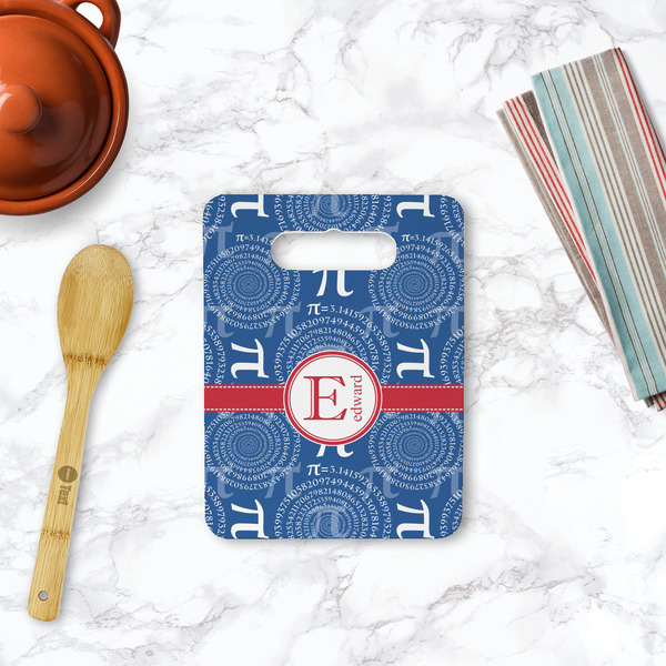 PI Rectangle Trivet with Handle - LIFESTYLE