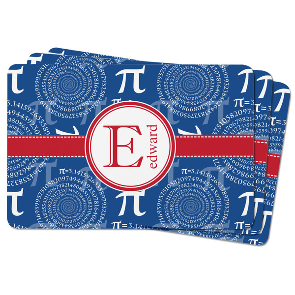 PI Rectangular Fridge Magnet - THREE