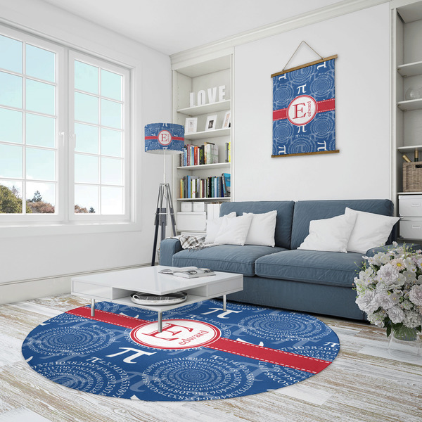 PI Round Area Rug - IN CONTEXT
