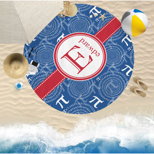 PI Round Beach Towel Lifestyle